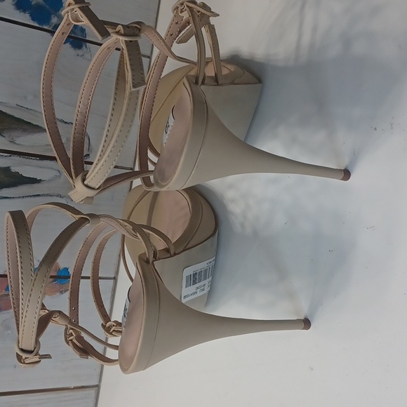 Steve Madden the Jubilant Leather Strappy Dress Sandals Women's sz 10 New $120 - Picture 7 of 8